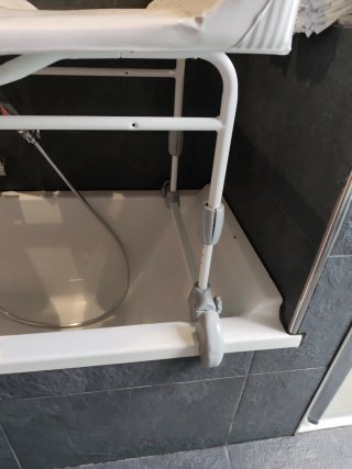 Bañera para bebé con cambiador