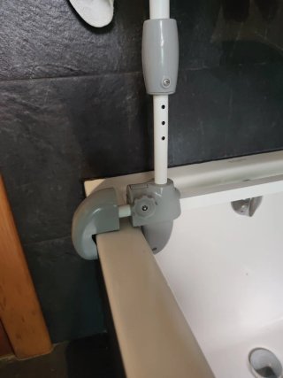 Bañera para bebé con cambiador