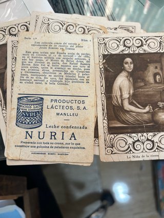 Cromos Julio Romero de Torres - Colección 21