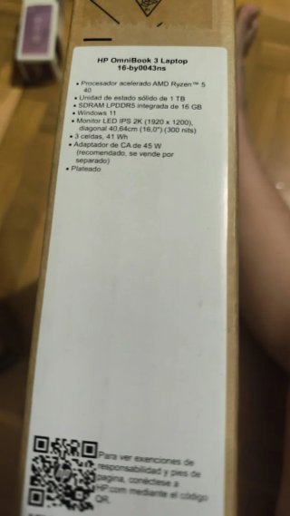Portátil Lenovo Omnibook 3