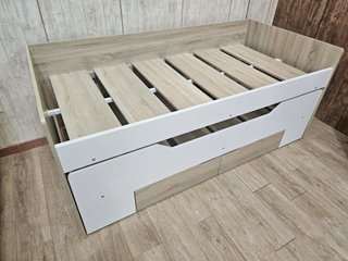 Cama Nido de Madera con 2 Cajones