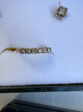 Conjunto de Anillo y Pendientes bisutería