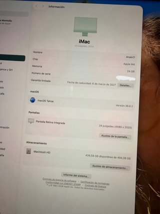 Apple iMac 24” Verde