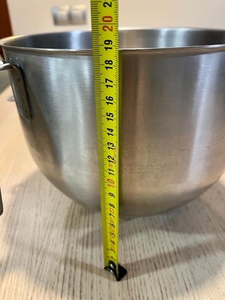 Ciotola in acciaio inossidabile KitchenAid 6,9L