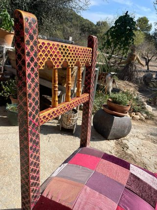 Silla Decorativa Artesanal