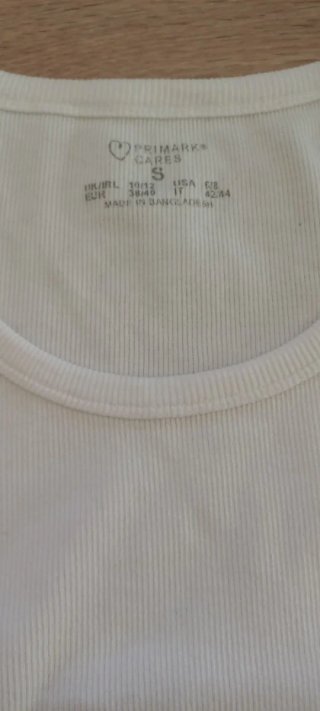 2 Camisetas Top Básicas Blancas crop