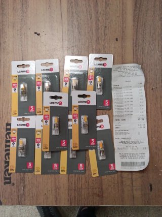 10 Bombillas LED Lexman G4
