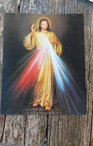 Stampa di qualità cartoncino Gesù Misericordioso