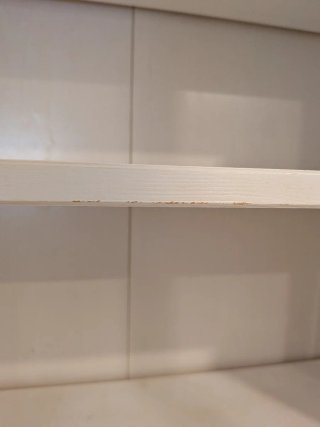 Vitrina Hemnes Ikea Blanca