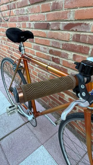 Bicicleta Fixie Urbana Naranja