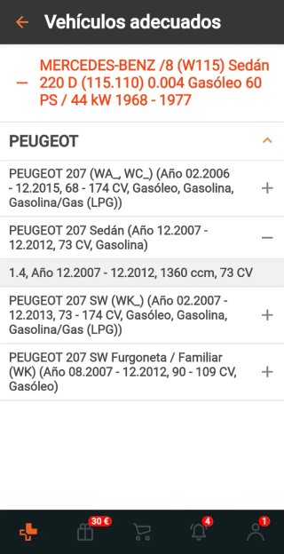 Elevalunas Delantero Derecho Peugeot 207