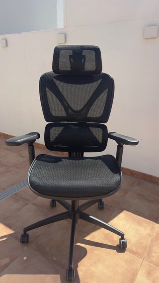 Silla de Oficina Ergonómica Negra