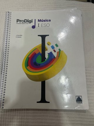 Quadern ProDigi. Música I ESO