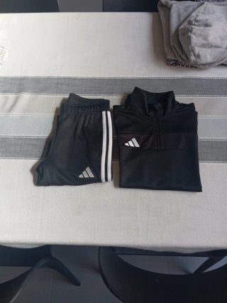 Chándal Adidas Niño Negro