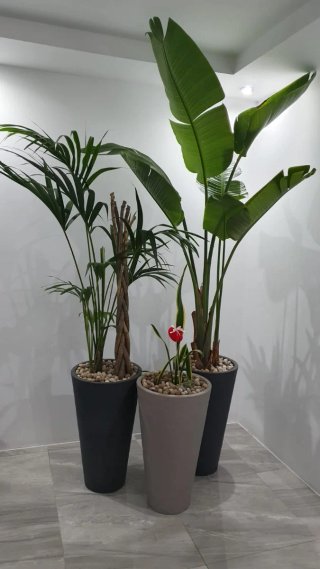 Set de 3 Maceteros Altos