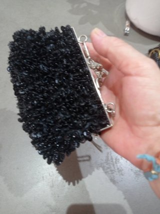 Bolso de fiesta vintage lentejuelas