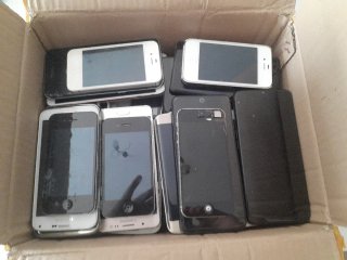 Lote 43 teléfonos Móviles Samsung, LG,nokia,iPhone