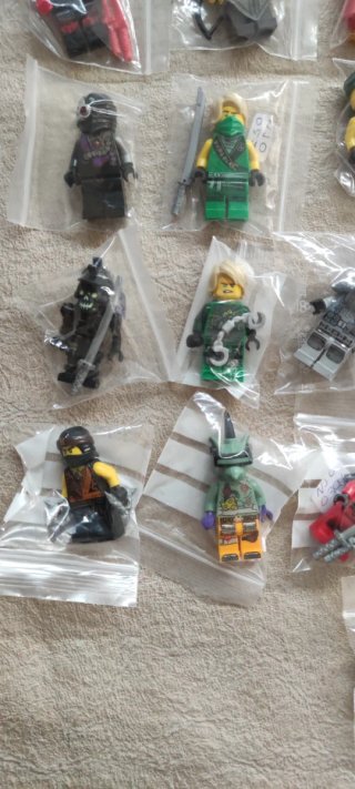 (1) Lote 43 Figuras Minifiguras Lego Ninjago