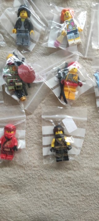 (1) Lote 43 Figuras Minifiguras Lego Ninjago