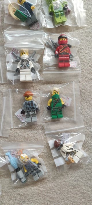 (1) Lote 43 Figuras Minifiguras Lego Ninjago