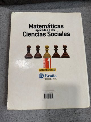 Matemáticas aplicadas a las ciencias sociales, ...