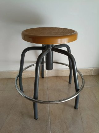 Taburete Vintage metalico