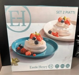 Set 2 Piatti Dessert Emile Henry