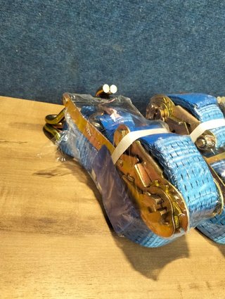 Set 4 Correas tensoras AREBOS 6m 50mm