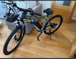 Bicicleta Eléctrica Gris