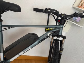 Bicicleta Eléctrica Gris