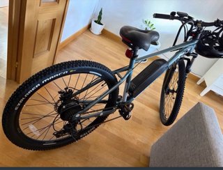 Bicicleta Eléctrica Gris