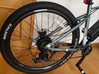 Bicicleta Eléctrica Gris