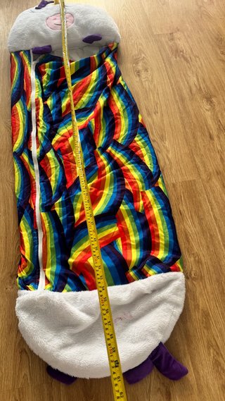 Dormiloco Saco dormir unicornio arcoíris 160cm