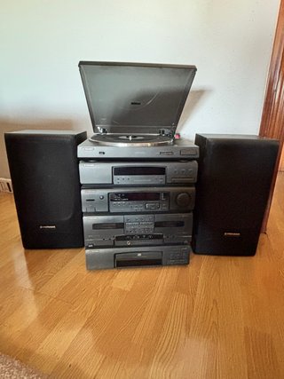 Sistema audio Pioneer con giradischi