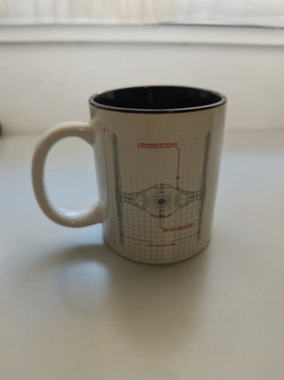 Taza Star Wars TIE Fighter Black Squadron