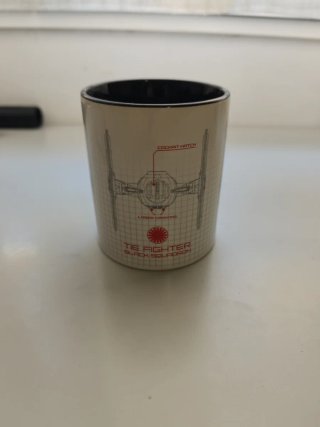 Taza Star Wars TIE Fighter Black Squadron