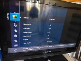 Televisor Samsung 32 Negro