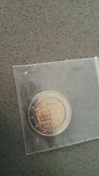 2 euro commemorativo Austria 2005 Trattato UNC