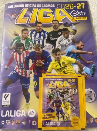Colección cromos LIGA 2026-27 Panini