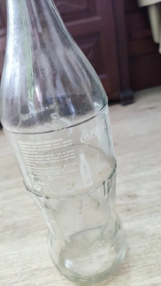 Reedición de botella Coca Cola vintage