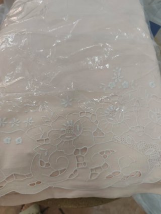 Sábanas Algodón Bordadas con Puntillas