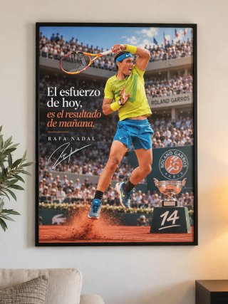 Cuadro de Rafa Nadal en Roland Garros