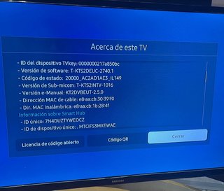 Samsung TV 32 T4300 HD Smart TV