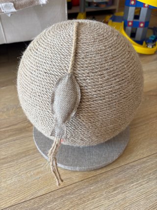 Bola rascador para gatos nueva