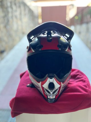 Casco Moto Cross Infantil Nitro MX411