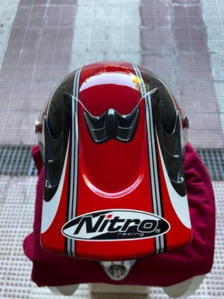Casco Moto Cross Infantil Nitro MX411