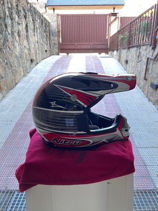 Casco Moto Cross Infantil Nitro MX411
