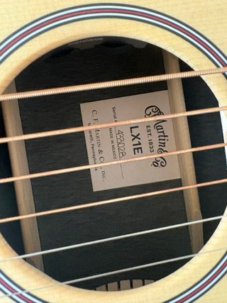Martin LX1E Little Martin - Electroacústica