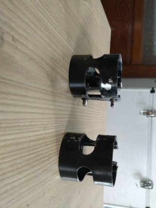 Soporte faro moto