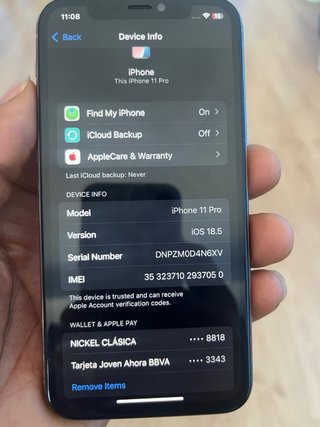 iPhone 11 Pro Plata